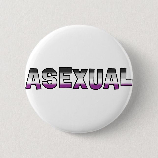 Asexualer Stolz Button (Vorderseite)