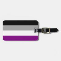 Asexualer Stolz-Gepäckanhänger