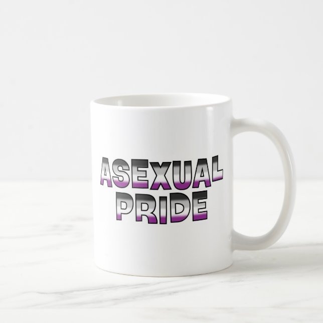 Asexualer Stolz Kaffeetasse (Rechts)
