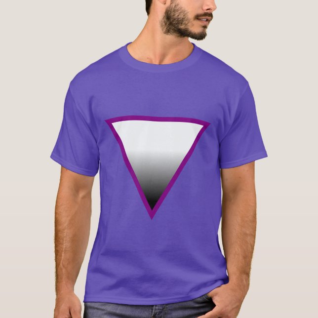 ASEXUALES DREIECK-SYMBOL T-Shirt (Vorderseite)