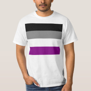 Asexuales Flaggen-Shirt T-Shirt