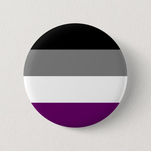 asexuales Stolz-Button Button (Vorderseite)