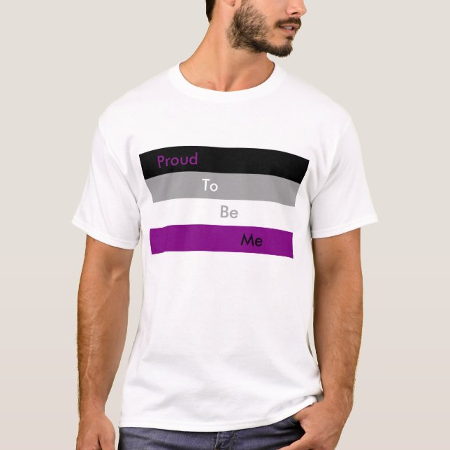 Asexuales Stolz-Shirt T-Shirt (Vorderseite)