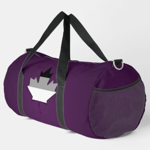 Asexualitäts-Stolz Ahornblatt Duffle Bag