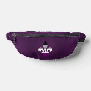 Asexualitäts-Stolz Fleur-de-lis Bauchtasche