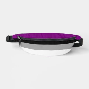 Asexualitätsflagge Bauchtasche