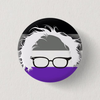 Asexuals für Bernie-Sandpapierschleifmaschinen Button