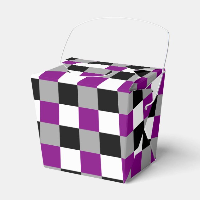 Asexuelle Farben - Prüfmuster Geschenkschachtel (Vorderseite)