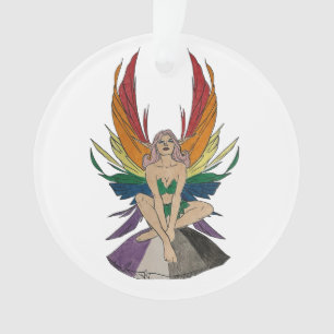 Asexuelle Fee Ornament