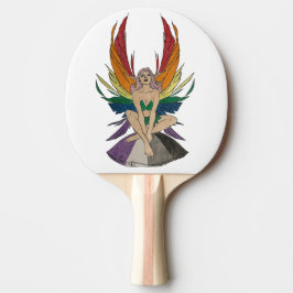 Asexuelle Fee Tischtennis Schläger