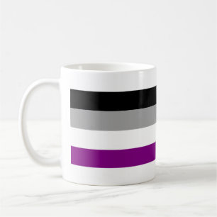 Asexuelle Pride-Flagge Kaffeetasse