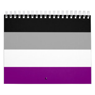 Asexuelle Pride-Flagge Kalender
