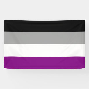 Asexuelle Pride-Flagge LGBTQ Banner