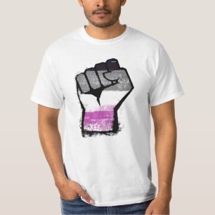 Asexuelle Protestfaust T-Shirt
