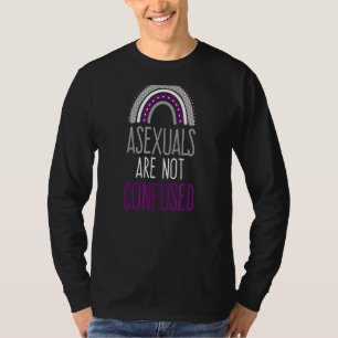 Asexuelle sind nicht verwechselt Bohemische Rainbo T-Shirt