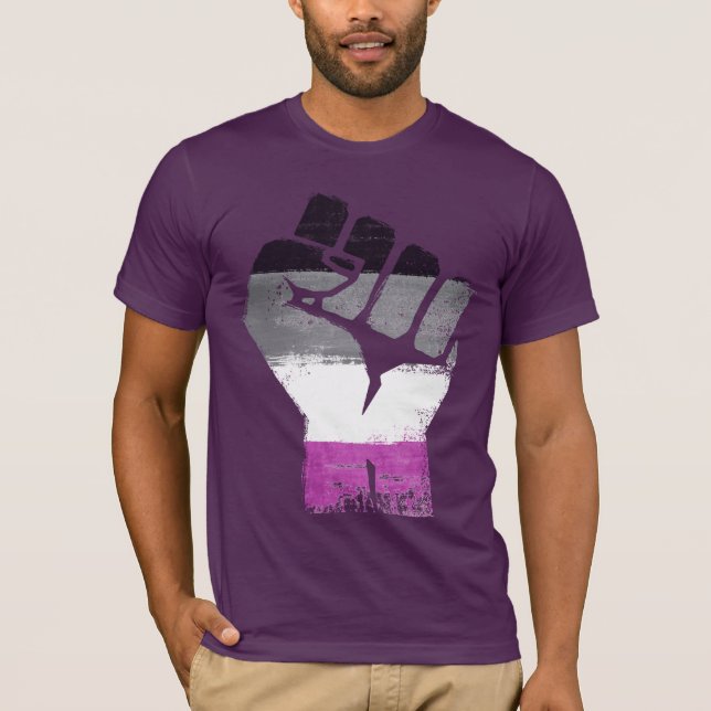Asexuelle Stolperresistenz T-Shirt (Vorderseite)