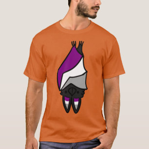 asexuelle Stolz-Fledermaus-Freund T-Shirt