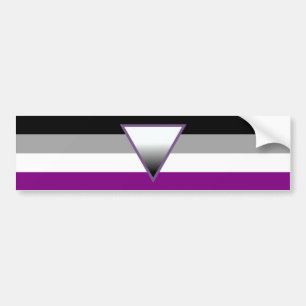 Asexuellen-Stolz-T-Shirt-Aufkleber Autoaufkleber