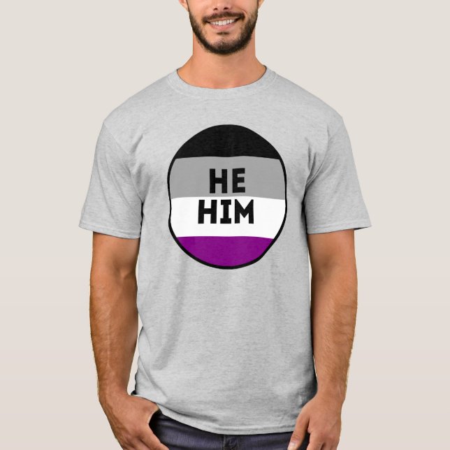 Asexueller Er/Ihm-Prix-T - Shirt (Vorderseite)