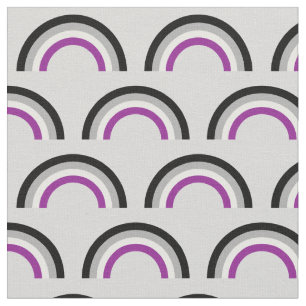 Asexueller Regenbogen Stoff