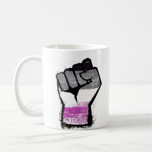 Asexueller Stolz Faust Kaffeetasse