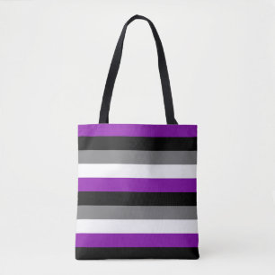 Asexueller Stolz, LGBTQ-Stolz, gestreifte Printwer