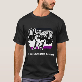 Asexueller Stolz-Turnhemd — Faust Hantel 2026 T-Sh T-Shirt