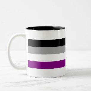 Asexueller Stolz Zweifarbige Tasse