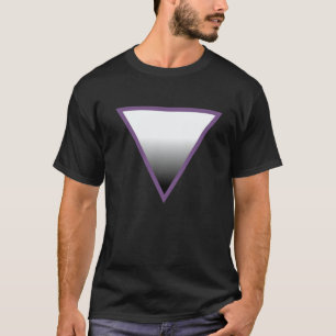 Asexuelles Dreiecks-Stolz-T-Shirt T-Shirt