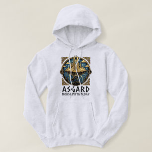 Asgard Nordische Mythologie Symbol – Wikinger Fant Hoodie