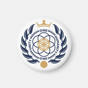 Asgardia-Wappen - Rundmagnet Magnet