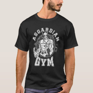 Asgardian Fitnessstudio - Wikinger-Norwegen-Gott-F T-Shirt