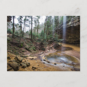 Ash Cave, Hocking Hills Staat Park, Ohio Postkarte