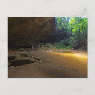 Ash Cave, Hocking Hills Staat Park, Ohio Postkarte