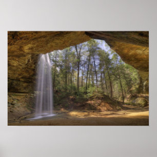 Ash Cave Ohio Print Poster