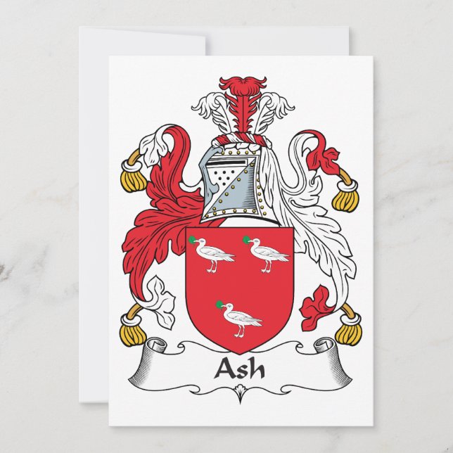Ash Familienwappen (Vorderseite)