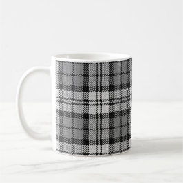 Ash Gray Blackwatch Campbell Tartan Kariert Kaffeetasse