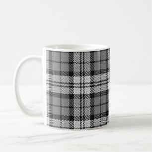Ash Gray Blackwatch Campbell Tartan Kariert Kaffeetasse
