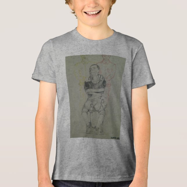 Ash Gray: Liebliche Freiheit, Frieden und Einheit Tri-Blend Shirt (Vorderseite)