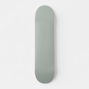 Ash gray (solid color) skateboard