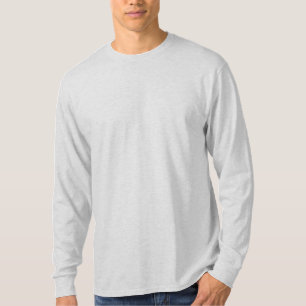 Ash Grey Men's Long Sleeve T - Shirt