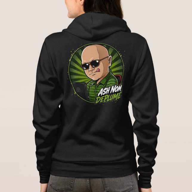 Ash Nom DePlume Reißverschluss Hoodie (Rückseite)