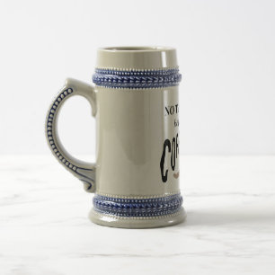Ash-Tasse mit Schwarz-Weiß-Kaffee Bierglas