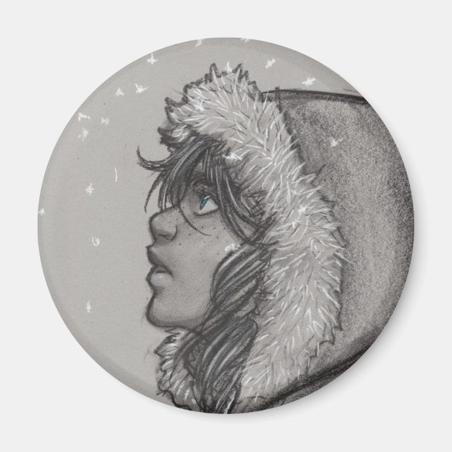 Ash und Schnee Magnet (Vorne)