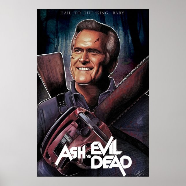 Ash vs Evil Dead Fanart Poster (Vorne)