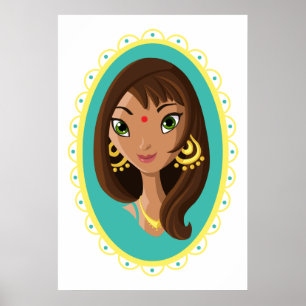 Asha the Indian Beauty Poster