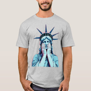 Ashamed Statue of Liberty T-Shirt