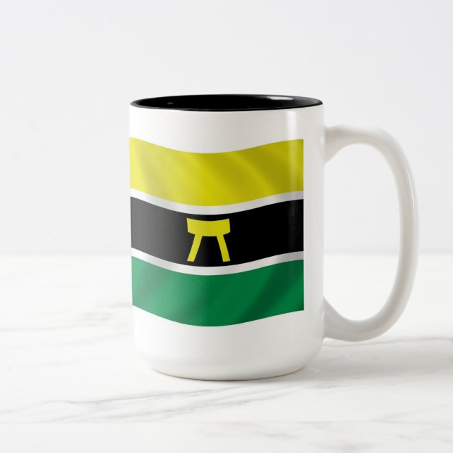 Ashanti People Flag Tasse (Rechts)