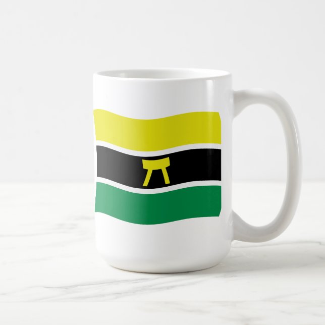 Ashanti People Flag Tasse (Rechts)