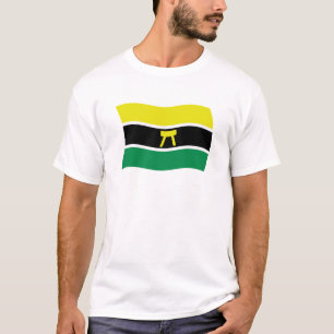 Ashanti-Volk-Flaggen-Shirt T-Shirt